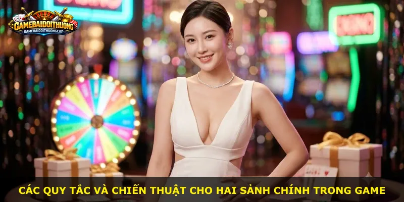 Các quy tắc và chiến thuật cho hai sảnh chính trong game