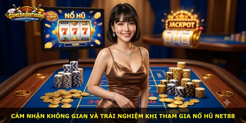 Cảm nhận không gian và trải nghiệm khi tham gia Nổ Hũ Net88