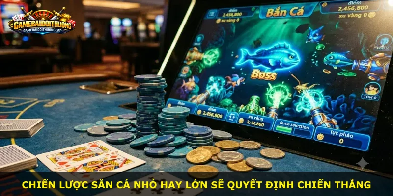 Chiến lược săn cá nhỏ hay lớn sẽ quyết định chiến thắng