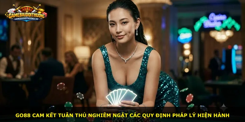 Go88 cam kết tuân thủ nghiêm ngặt các quy định pháp lý hiện hành