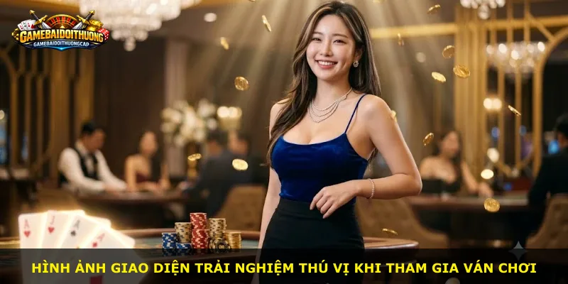 Hình ảnh giao diện trải nghiệm thú vị khi tham gia ván chơi