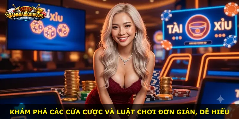 Khám phá các cửa cược và luật chơi đơn giản, dễ hiểu