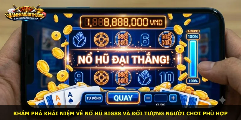 Khám phá khái niệm về Nổ Hũ Big88 và đối tượng người chơi phù hợp