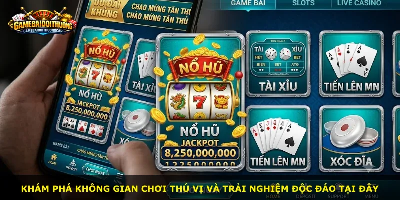 Khám phá không gian chơi thú vị và trải nghiệm độc đáo tại đây