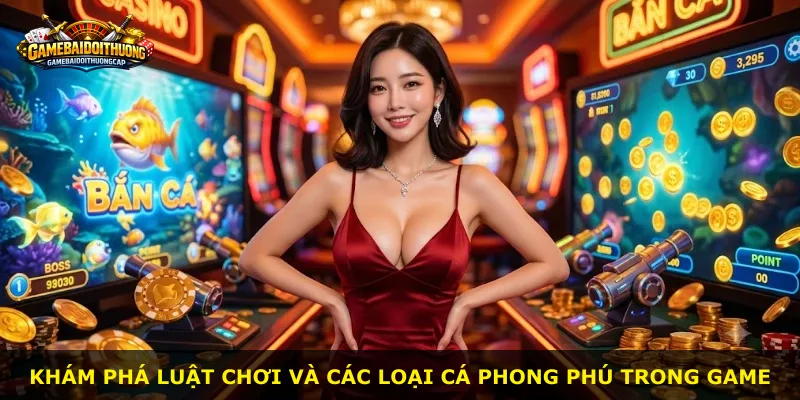 Khám phá luật chơi và các loại cá phong phú trong game