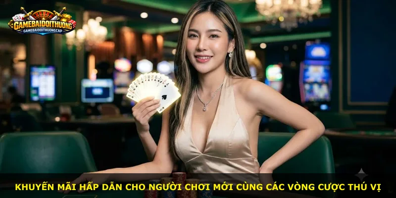 Khuyến mãi hấp dẫn cho người chơi mới cùng các vòng cược thú vị
