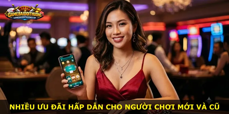 Nhiều ưu đãi hấp dẫn cho người chơi mới và cũ
