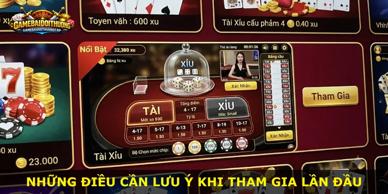 Những điều cần lưu ý khi tham gia lần đầu