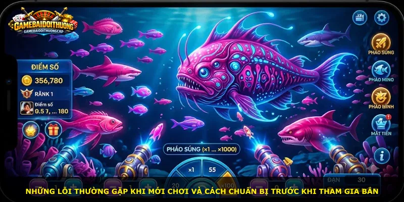 Những lỗi thường gặp khi mới chơi và cách chuẩn bị trước khi tham gia bắn