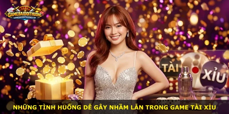 Những tình huống dễ gây nhầm lẫn trong game tài xỉu