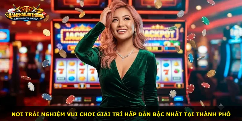 Nơi trải nghiệm vui chơi giải trí hấp dẫn bậc nhất tại thành phố