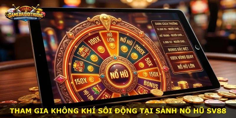 Tham gia không khí sôi động tại sảnh nổ hũ Sv88