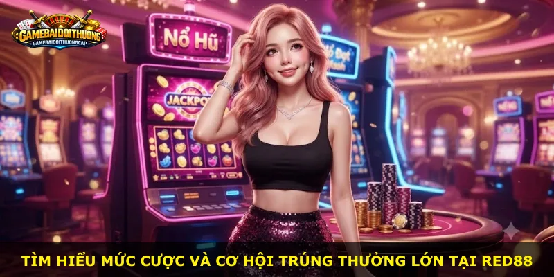 Tìm hiểu mức cược và cơ hội trúng thưởng lớn tại Red88
