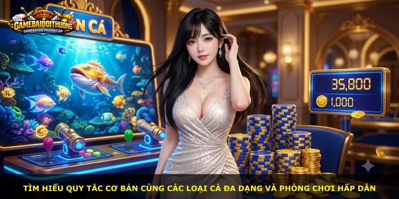 Tìm hiểu quy tắc cơ bản cùng các loại cá đa dạng và phòng chơi hấp dẫn