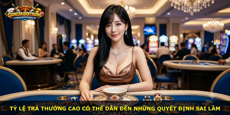 Tỷ lệ trả thưởng cao có thể dẫn đến những quyết định sai lầm
