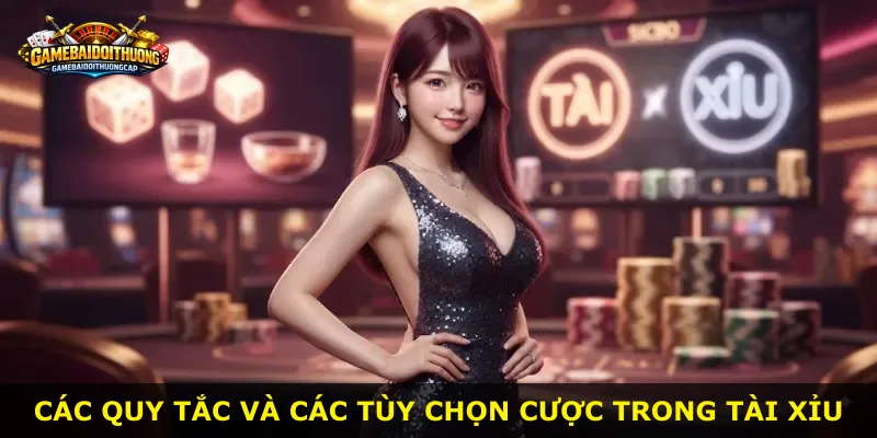 Các quy tắc và các tùy chọn cược trong Tài Xỉu