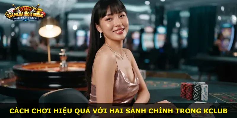 Cách chơi hiệu quả với hai sảnh chính trong Kclub