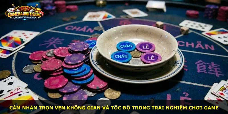 Cảm nhận trọn vẹn không gian và tốc độ trong trải nghiệm chơi game