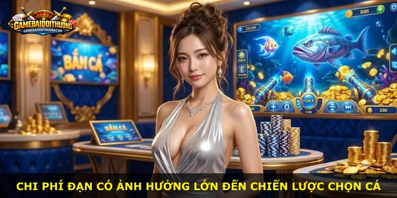 Chi phí đạn có ảnh hưởng lớn đến chiến lược chọn cá