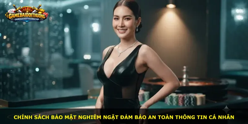 Chính sách bảo mật nghiêm ngặt đảm bảo an toàn thông tin cá nhân