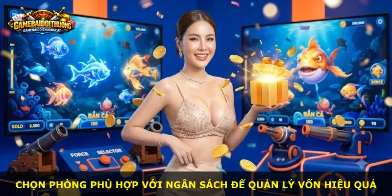 Chọn phòng phù hợp với ngân sách để quản lý vốn hiệu quả