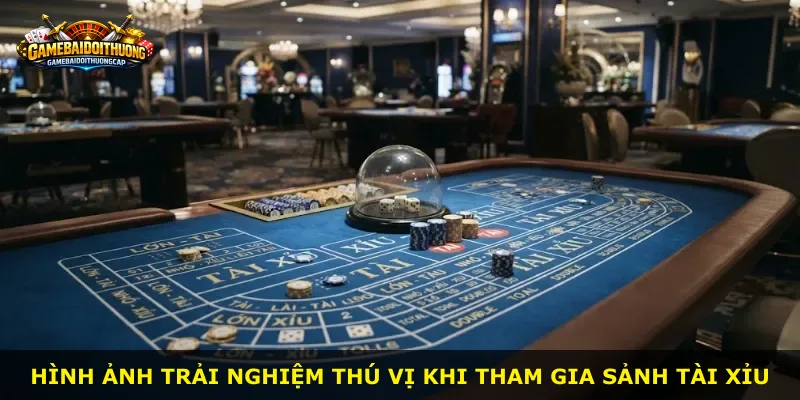 Hình ảnh trải nghiệm thú vị khi tham gia sảnh tài xỉu