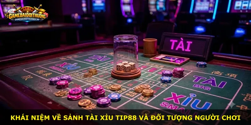 Khái niệm về sảnh Tài Xỉu Tip88 và đối tượng người chơi