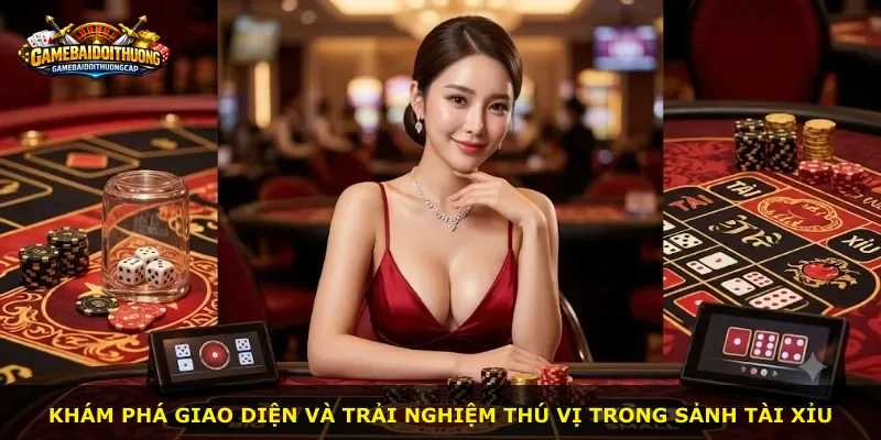 Khám phá giao diện và trải nghiệm thú vị trong sảnh tài xỉu