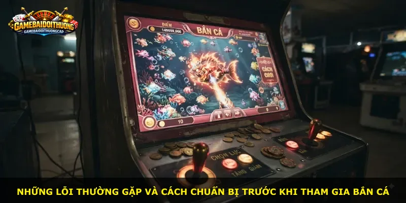 Những lỗi thường gặp và cách chuẩn bị trước khi tham gia bắn cá