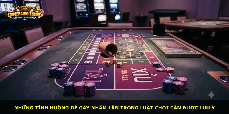 Những tình huống dễ gây nhầm lẫn trong luật chơi cần được lưu ý