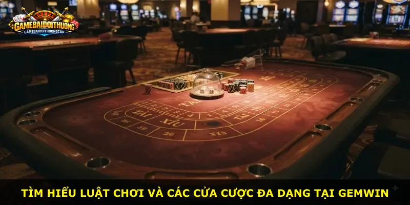 Tìm hiểu luật chơi và các cửa cược đa dạng tại Gemwin